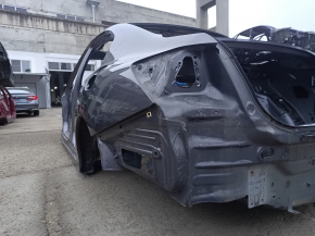 Quarter wing rear left Honda Accord 13-17 on the body, graphite, made, dent