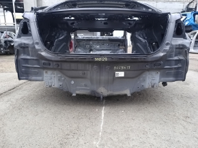 Rear panel Honda Accord 16-17 rest hybrid on the body, graphite