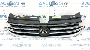 Radiator grill grill VW Tiguan 22-24 without emblem, under radar