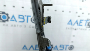 Rear bumper bare upper part VW Tiguan 18-24 silver, broken fasteners, scratches, dented