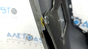 Rear bumper bare upper part VW Tiguan 18-24 silver, broken fasteners, scratches, dented