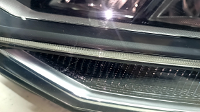 Headlight front left complete VW Tiguan 22-24 LED scratches