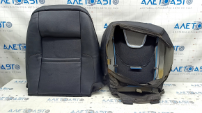 Ford Fusion mk5 13-20 17-20 titanium passenger seat upholstery, black leather, dry cleanable