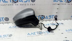 Right side mirror complete VW Tiguan 22-24 6+2 pins, BSM, dimming, turn signal, heating, graphite gray, bumpers