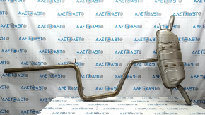 Muffler rear part with barrel VW Tiguan 20-24 fwd