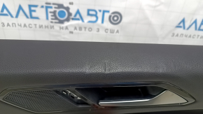 Door trim card front right VW Tiguan 18 - black, with a buzzer, broken fastening