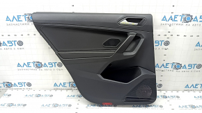 Door trim card rear left VW Tiguan 22-24 leather black