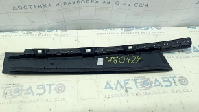 Door trim side rear right VW Tiguan 18-24 black gloss, glue hardened