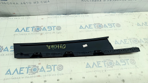 Door trim side front right VW Tiguan 18-20 black gloss, broken guide, scratches, dried glue
