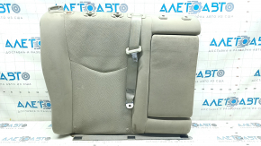 Rear row of seats, upper part, right, Toyota Prius 30 10-15, velour, gray, with belt and armrest, for cleaning