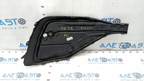 Lower grille of the front bumper left VW Tiguan 22-24 for parking sensors, structure, butt