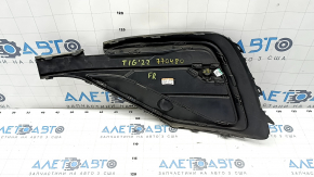 Lower grille of the front bumper right VW Tiguan 22-24 for parking sensors, structure, scratches