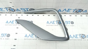 Molding lower grille front bumper left VW Tiguan 22-24 silver, sand