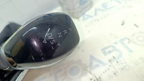 Gear knob VW Tiguan 18-24 leather black, scratches, bumps