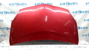Hood bare Toyota Prius 30 10-12 red 3R3, aluminum, chips sand