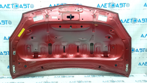 Hood bare Toyota Prius 30 10-12 red 3R3, aluminum, chips sand