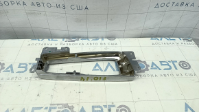 BMW 5 F10 11-16 shifter pad small, chrome, bumps, micro scratches