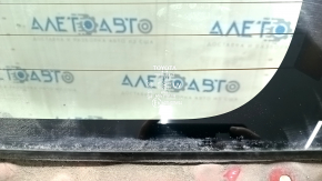 Naked trunk door with glass Toyota Prius 30 12-15 red 3R3, with two glasses