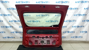 Naked trunk door with glass Toyota Prius 30 12-15 red 3R3, with two glasses