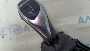 Gear knob BMW 5 F10 09-17 scratches on chrome