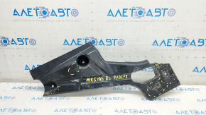 Rear left underbody protection Ford Fusion mk5 17-20 is worn, torn