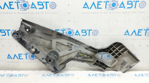 Rear left underbody protection Ford Fusion mk5 17-20 is worn, torn