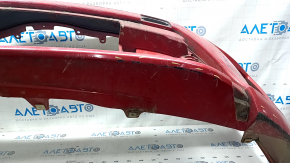Front bumper bare Toyota Prius 30 13-15 rest, red