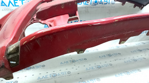 Front bumper bare Toyota Prius 30 13-15 rest, red