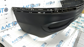 Bare rear bumper lower part VW Tiguan 22-24 structure without parking sensors, torn, dented, broken fasteners, scratches
