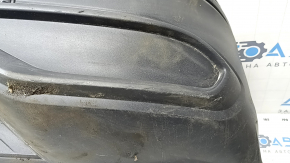 Bare rear bumper lower part VW Tiguan 22-24 structure without parking sensors, torn, dented, broken fasteners, scratches