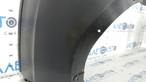Bare rear bumper lower part VW Tiguan 22-24 structure without parking sensors, torn, dented, broken fasteners, scratches