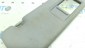 Right visor Toyota Prius 30 10-15 gray, without hook, dry-cleanable