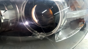 Headlight front left complete BMW 5 F10 14-16 xenon, scratch, sand