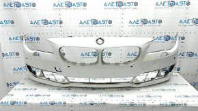 Bare front bumper BMW 5 F10 14-16 for parking sensors and cameras