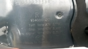 Light outer wing right BMW 5 F10 14-16 scratches