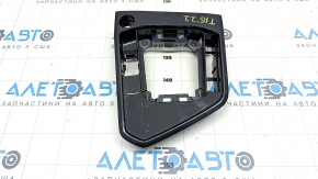 Gear shifter cover VW Tiguan 18-24 for Start-Stop button, graphite