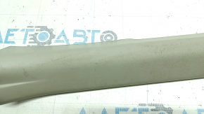 Door sill trim front right Toyota Prius 30 10-15 beige, scratches, needs cleaning