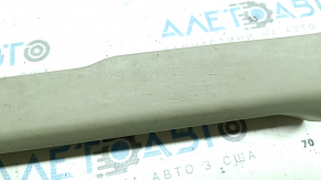 Door sill trim front right Toyota Prius 30 10-15 beige, scratches, needs cleaning