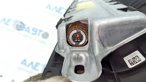 Airbag knee driver's left BMW 5 F10 11-16 black, rusty pyropatron
