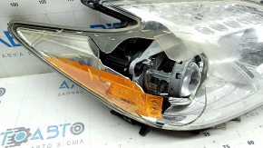 Headlight front right Toyota Prius 30 13-15 bare, rest, halogen, broken glass