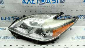 Headlight front left Toyota Prius 30 13-15 bare, rest, halogen, for polishing