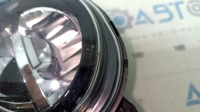 Fog light left PTF BMW 5 F10 14-16 scratches, bumps, sand