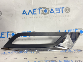 Front bumper grille right Ford Fusion mk5 17-18 under fog lights halogen matt