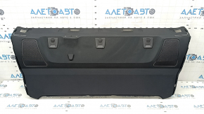 Rear shelf BMW F10 11-16 black without curtain, separate seats, with pads