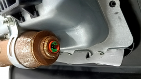 Torpedo front panel with AIRBAG BMW 5 F10 11-16 black and beige, for projection, rusty pyropatron, for dry cleaning