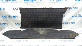 Trunk carpet 2 parts Toyota Prius 30 10-15 black, rubber