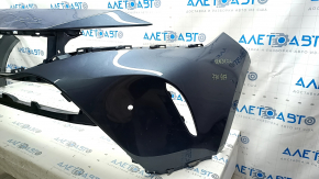 Bare front bumper Toyota Venza 21-24 for parking sensors Limited, XLE, graphite, scratches