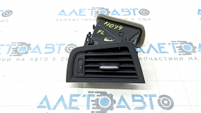 Left dashboard air duct deflector BMW 5 F10 11-16 black