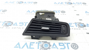 Right dashboard air duct deflector BMW 5 F10 11-16 black with chrome