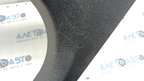 Lower left center pillar trim BMW 5 F10 11-16 black, peeling coating, scratches